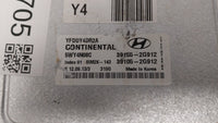 2011-2015 Hyundai Sonata PCM Engine Control Computer ECU ECM PCU OEM P/N:39155-2G912 39105-2G912 Fits OEM Used Auto Parts - 