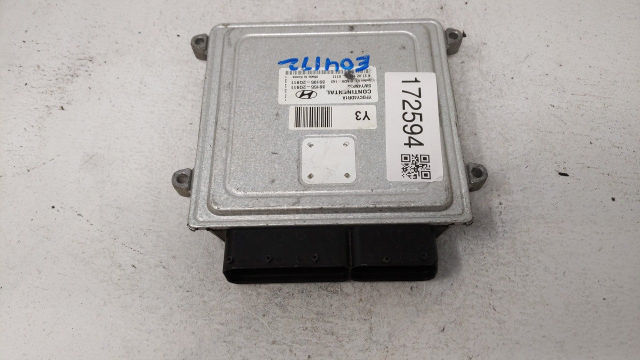 2011-2015 Hyundai Sonata PCM Engine Control Computer ECU ECM PCU OEM P/N:39155-2G912 39105-2G912 Fits OEM Used Auto Parts - 