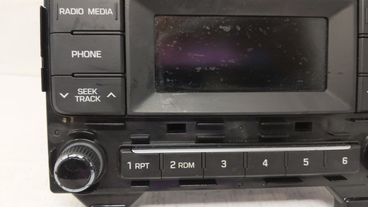 2015-2015 Hyundai Sonata Am Fm Cd Player Radio Receiver 177781 - Oemusedautoparts1.com