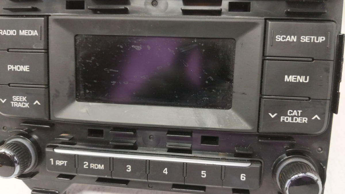 2015-2015 Hyundai Sonata Am Fm Cd Player Radio Receiver 177781 - Oemusedautoparts1.com