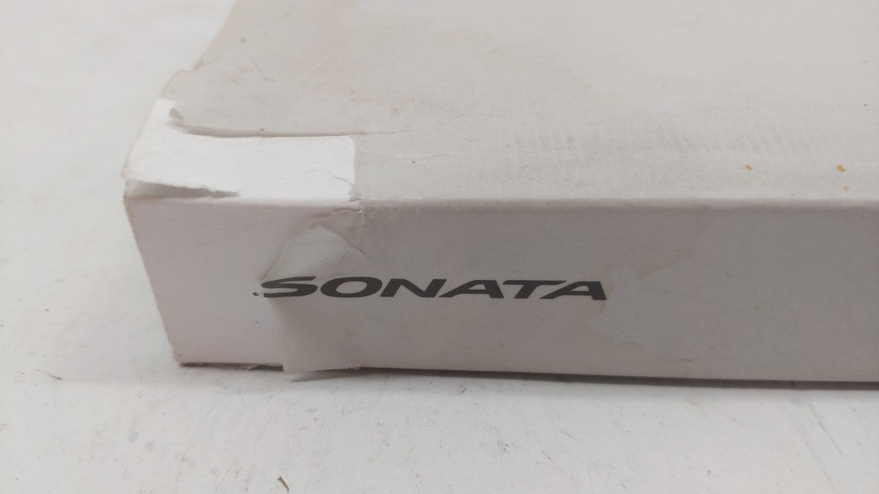 2015 Hyundai Sonata Owners Manual Book Guide P/N:FC10-EU52J OEM Used Auto Parts - Oemusedautoparts1.com