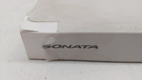 2015 Hyundai Sonata Owners Manual Book Guide P/N:FC10-EU52J OEM Used Auto Parts - Oemusedautoparts1.com