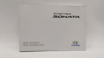 compare product 2015 Hyundai Sonata Owners Manual Book Guide OEM Used Auto Parts