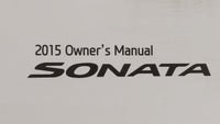 2015 Hyundai Sonata Owners Manual Book Guide OEM Used Auto Parts - Oemusedautoparts1.com