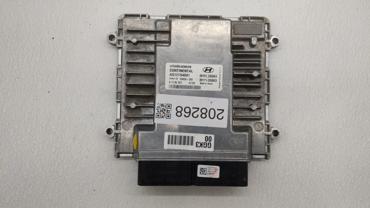 2015-2017 Hyundai Sonata PCM Engine Control Computer ECU ECM PCU OEM P/N:39101-2GGK0 39101-2GGL4 Fits Fits 2015 2016 2017 OE