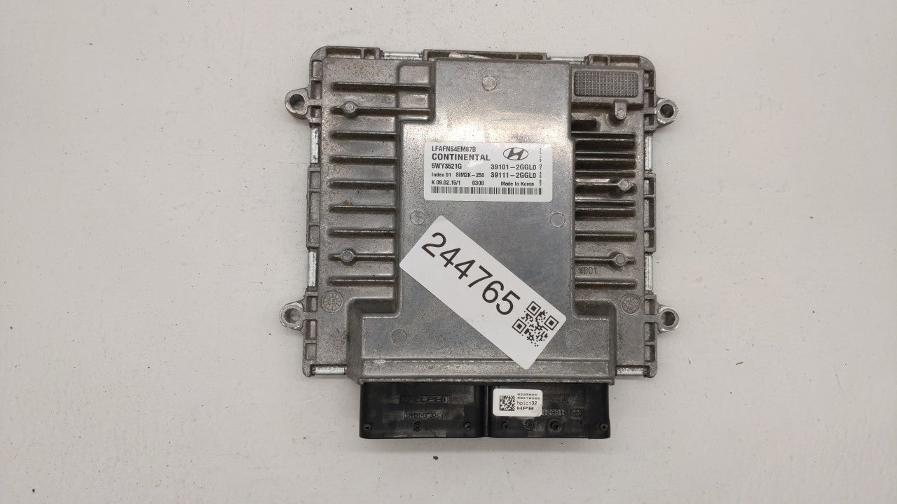2015-2017 Hyundai Sonata PCM Engine Control Computer ECU ECM PCU OEM P/N:39101-2GGL0 39111-2GGL0 Fits Fits 2015 2016 2017 OE