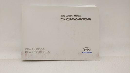 2015 Hyundai Sonata Owners Manual Book Guide OEM Used Auto Parts - Oemusedautoparts1.com
