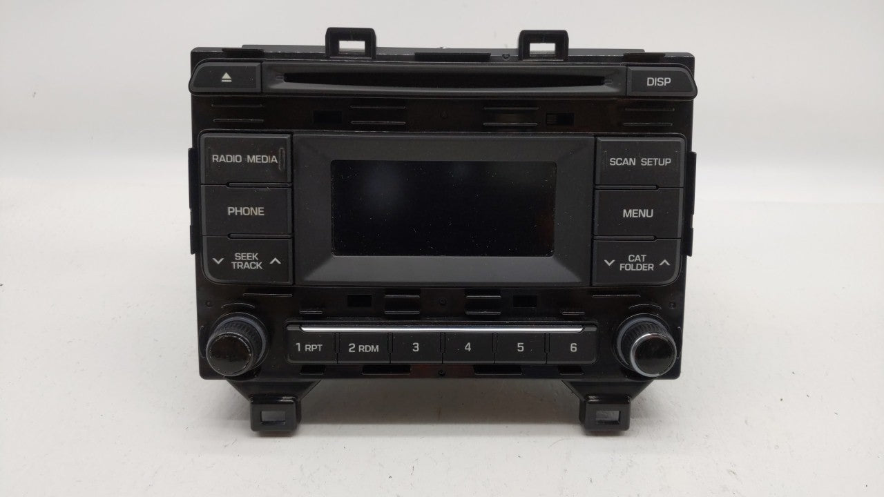 2015 Hyundai Sonata Radio AM FM Cd Player Receiver Replacement P/N:96170-C20004X Fits OEM Used Auto Parts - Oemusedautoparts