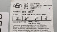 2015 Hyundai Sonata Radio AM FM Cd Player Receiver Replacement P/N:96170-C20004X Fits OEM Used Auto Parts - Oemusedautoparts