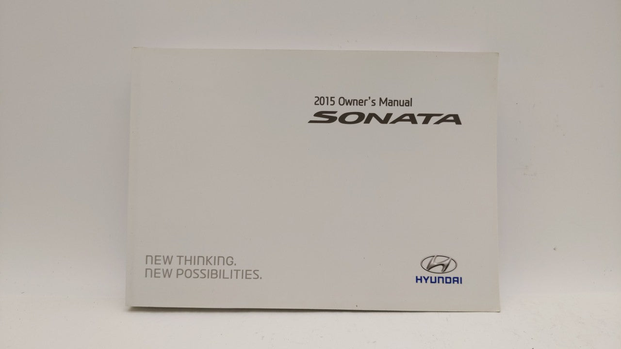 2015 Hyundai Sonata Owners Manual Book Guide OEM Used Auto Parts - Oemusedautoparts1.com
