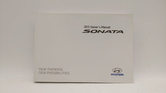 compare product 2015 Hyundai Sonata Owners Manual Book Guide OEM Used Auto Parts