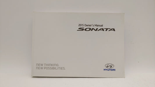 2015 Hyundai Sonata Owners Manual Book Guide OEM Used Auto Parts - Oemusedautoparts1.com