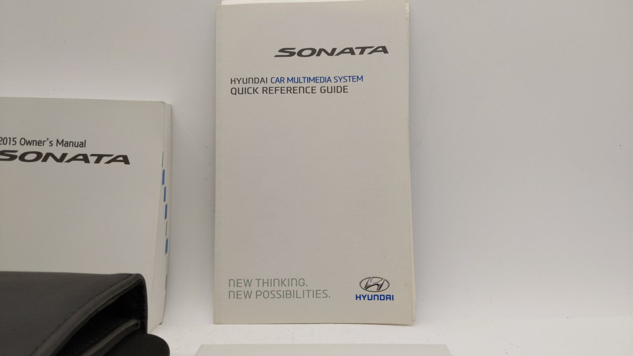 2015 Hyundai Sonata Owners Manual Book Guide OEM Used Auto Parts - Oemusedautoparts1.com