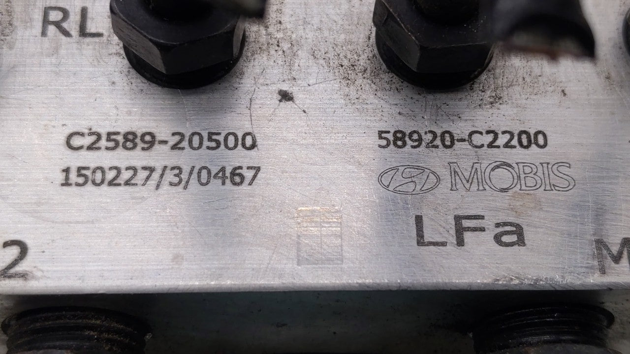 2015 Hyundai Sonata ABS Pump Control Module Replacement P/N:58920-C2200 58920-C2201, 58920-C2500 Fits OEM Used Auto Parts - 
