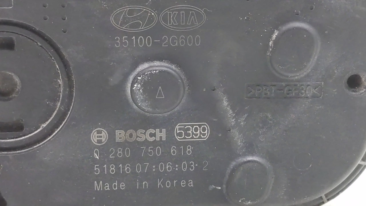 2015-2019 Hyundai Sonata Throttle Body P/N:35100-2G600 Fits Fits 2015 2016 2017 2018 2019 OEM Used Auto Parts - Oemusedautop