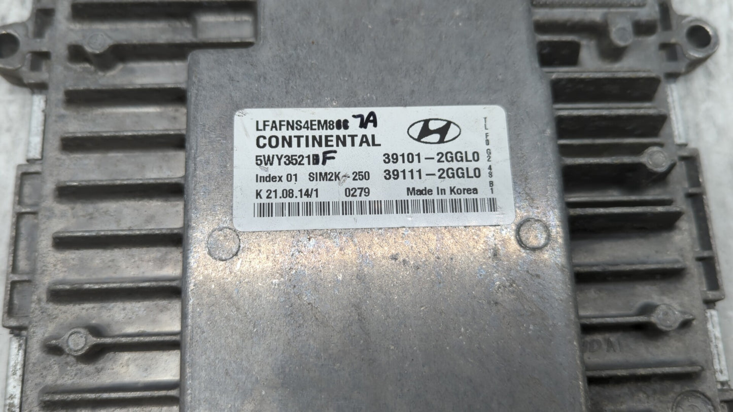 2015-2017 Hyundai Sonata PCM Engine Control Computer ECU ECM PCU OEM P/N:39101-2GGL2 39111-2GGL2 Fits Fits 2015 2016 2017 OE