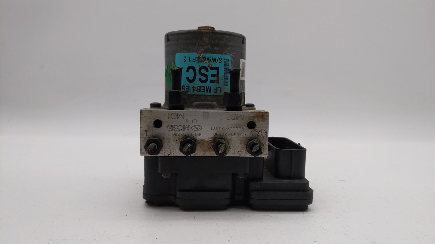 2015 Hyundai Sonata ABS Pump Control Module Replacement P/N:58920-C2200 Fits OEM Used Auto Parts - Oemusedautoparts1.com