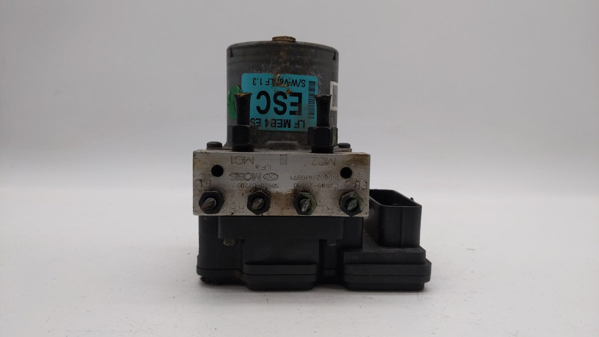 2015 Hyundai Sonata Anti-Lock Brake ABS Pump Module Actuator OEM P/N:58920-C2200 Fits OEM Used Auto Parts - Oemusedautoparts
