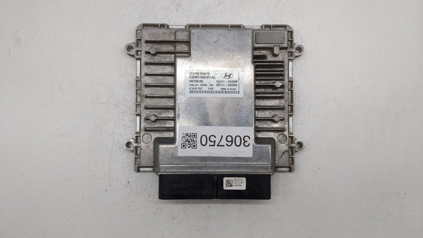 2015-2017 Hyundai Sonata PCM Engine Control Computer ECU ECM PCU OEM P/N:39101-2GGL2 39111-2GGL2 Fits Fits 2015 2016 2017 OE