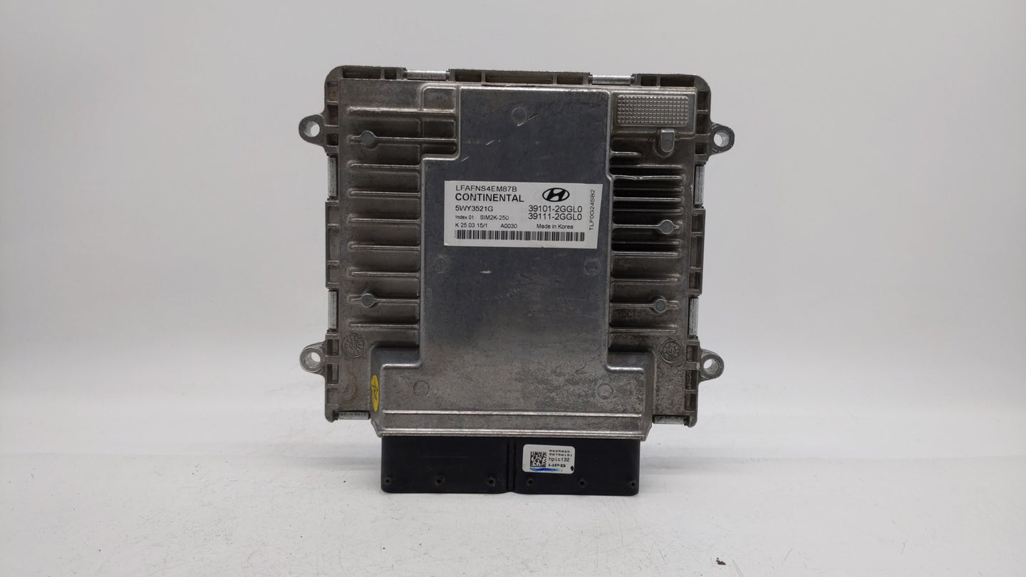 2015-2017 Hyundai Sonata PCM Engine Control Computer ECU ECM PCU OEM P/N:39101-2GGL2 39111-2GGL2 Fits Fits 2015 2016 2017 OE