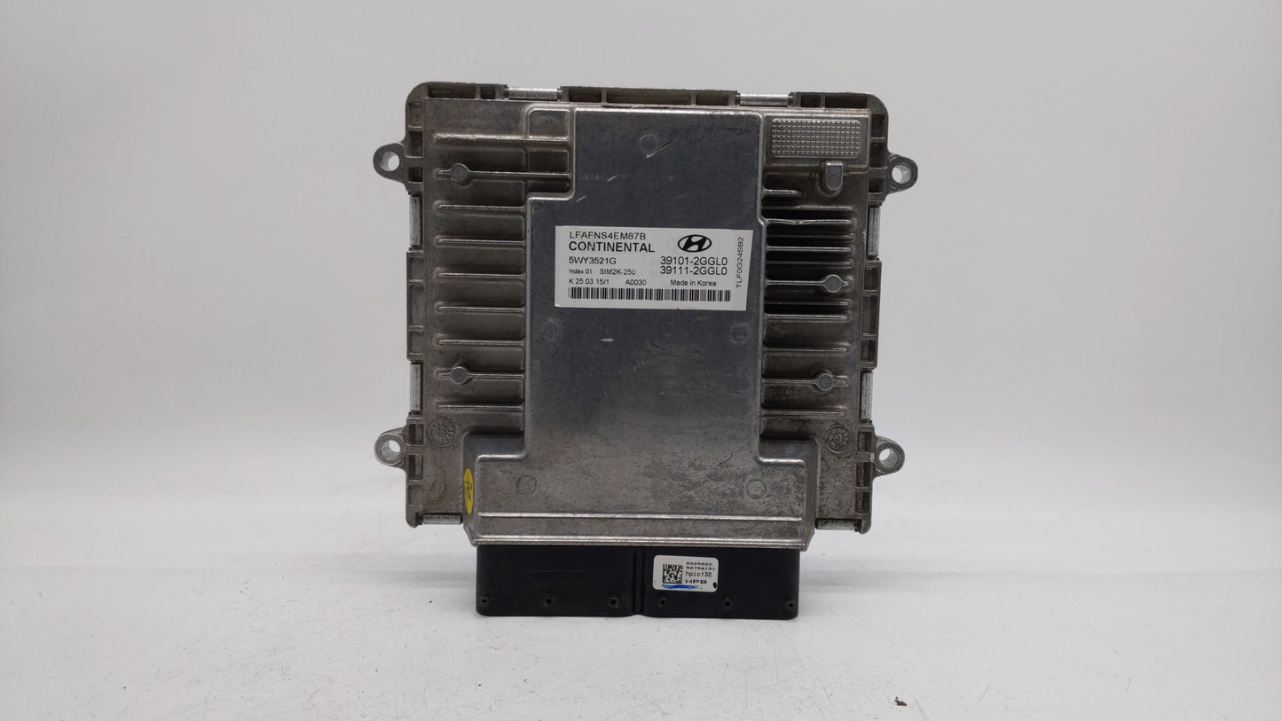 2015-2017 Hyundai Sonata PCM Engine Control Computer ECU ECM PCU OEM P/N:39101-2GGL2 39111-2GGL2 Fits Fits 2015 2016 2017 OE