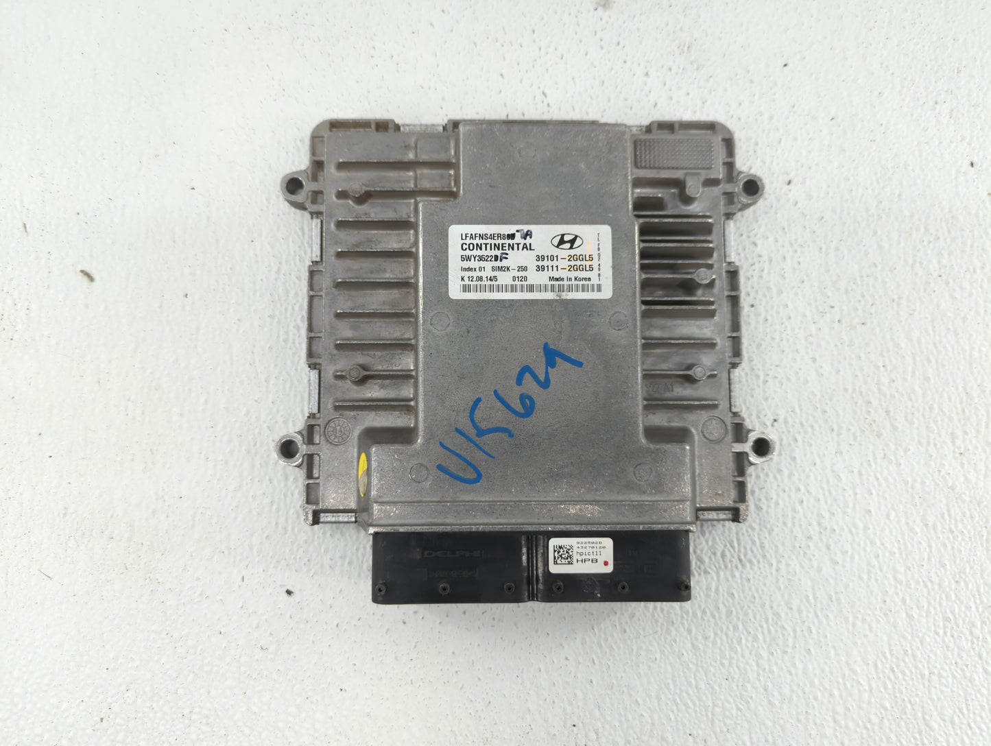 2015-2017 Hyundai Sonata PCM Engine Control Computer ECU ECM PCU OEM P/N:39101-2GGL5 39111-2GGL5 Fits Fits 2015 2016 2017 OE