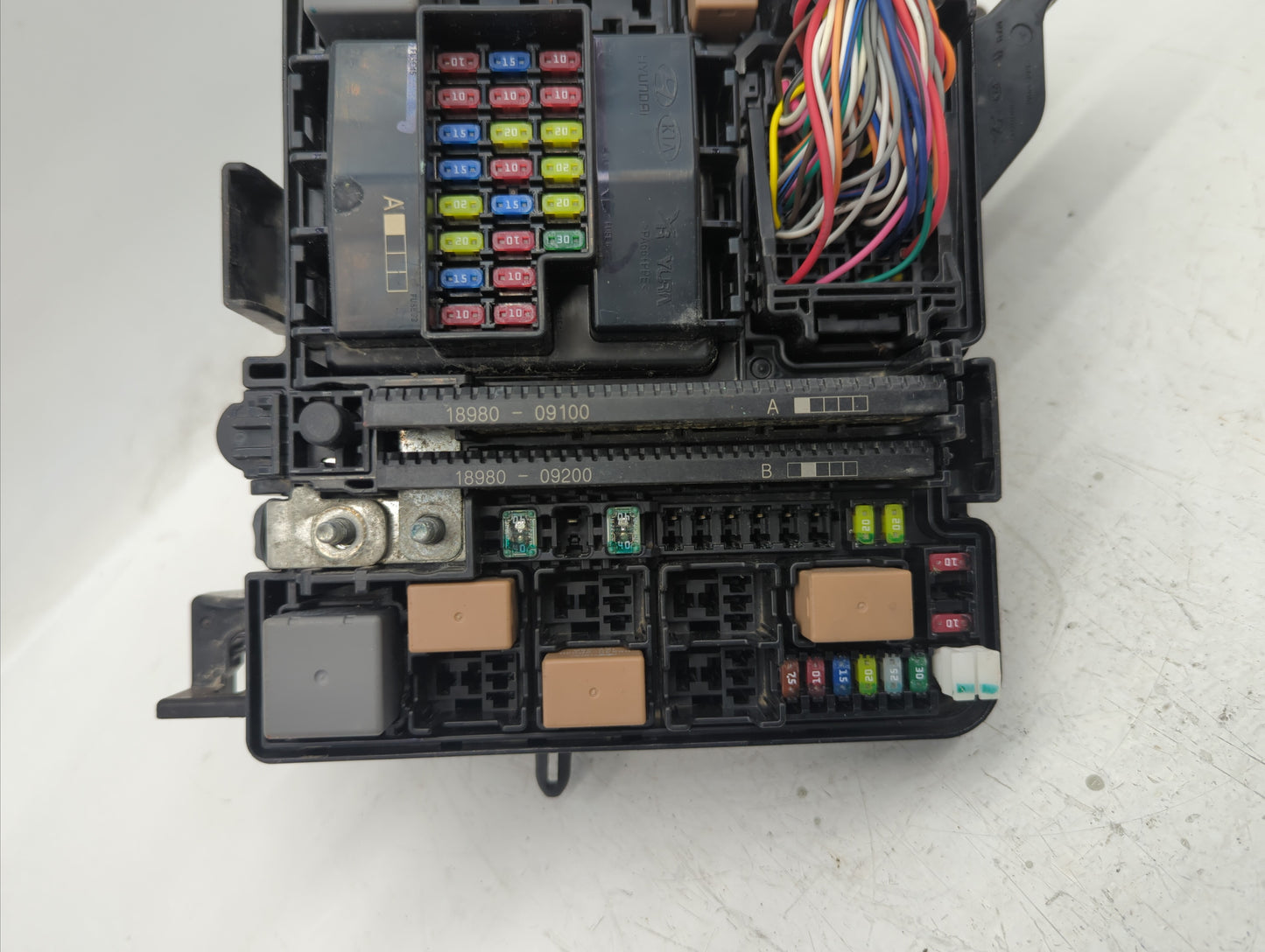2015 Hyundai Sonata Fusebox Fuse Box Panel Relay Module P/N:91200C2040 6423-0102-7-000 Fits OEM Used Auto Parts - Oemusedaut