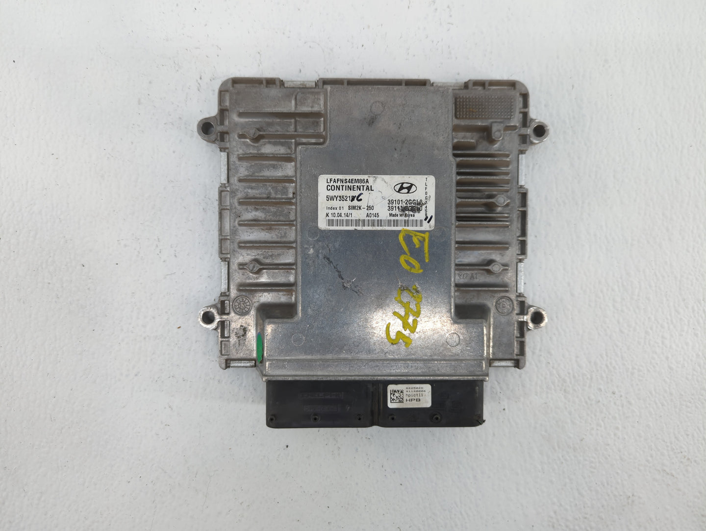 2015-2017 Hyundai Sonata PCM Engine Control Computer ECU ECM PCU OEM P/N:39101-2GGL2 39111-2GGL2 Fits Fits 2015 2016 2017 OE