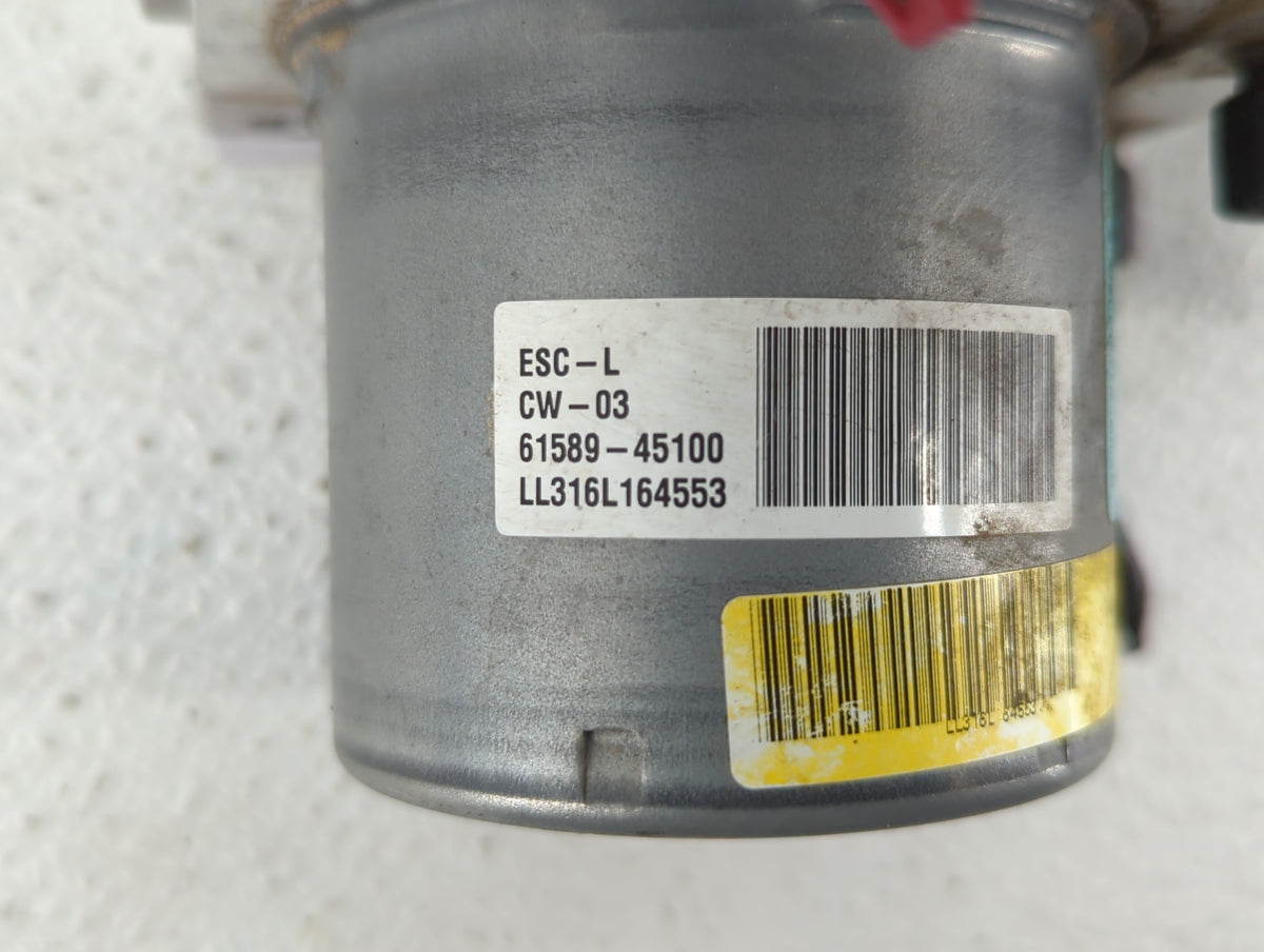 2015 Hyundai Sonata Anti-Lock Brake ABS Pump Module Actuator OEM P/N:61589-45100 58920-C2200, 58920-C2201, 58920-C2500 Fits 