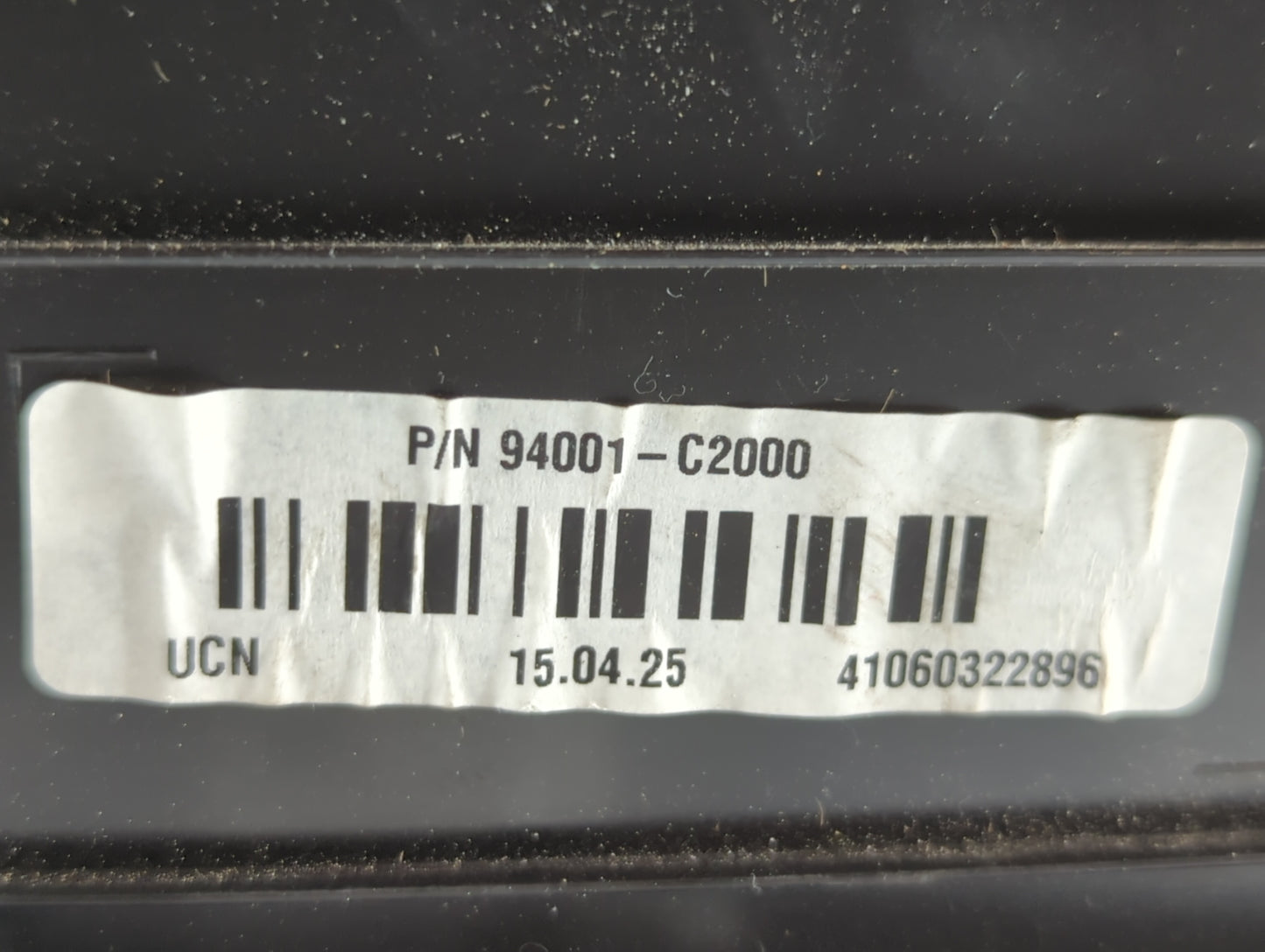 2015 Hyundai Sonata Instrument Cluster Speedometer Gauges P/N:94001-C2000 Fits OEM Used Auto Parts - Oemusedautoparts1.com