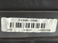 2015 Hyundai Sonata Instrument Cluster Speedometer Gauges P/N:94001-C2000 Fits OEM Used Auto Parts - Oemusedautoparts1.com