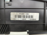 2015 Hyundai Sonata Instrument Cluster Speedometer Gauges P/N:94001-C2000 Fits OEM Used Auto Parts - Oemusedautoparts1.com