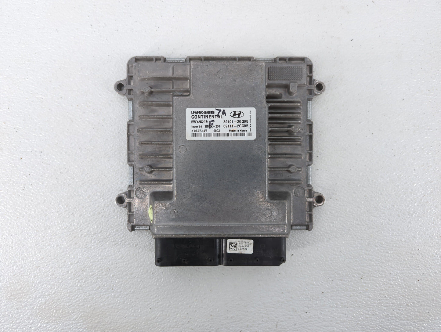 2015-2017 Hyundai Sonata PCM Engine Control Computer ECU ECM PCU OEM P/N:39111-2GGK0 39101-2GGK0 Fits Fits 2015 2016 2017 OE