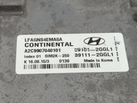 2015-2017 Hyundai Sonata PCM Engine Control Computer ECU ECM PCU OEM P/N:39101-2GGL2 39111-2GGL2 Fits Fits 2015 2016 2017 OE