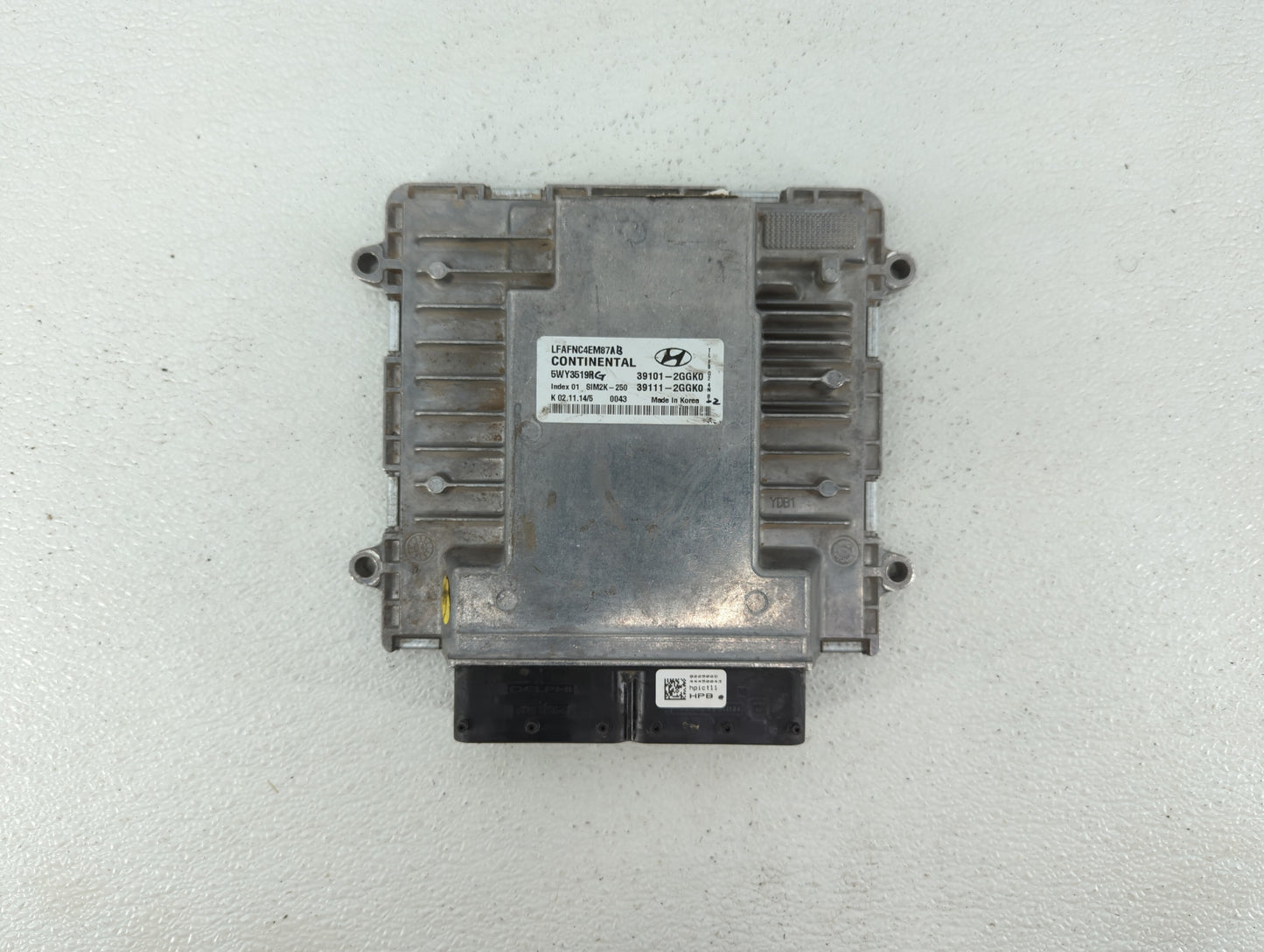 2015-2017 Hyundai Sonata PCM Engine Control Computer ECU ECM PCU OEM P/N:39101-2GGL1 39111-2GGL3 Fits Fits 2015 2016 2017 OE