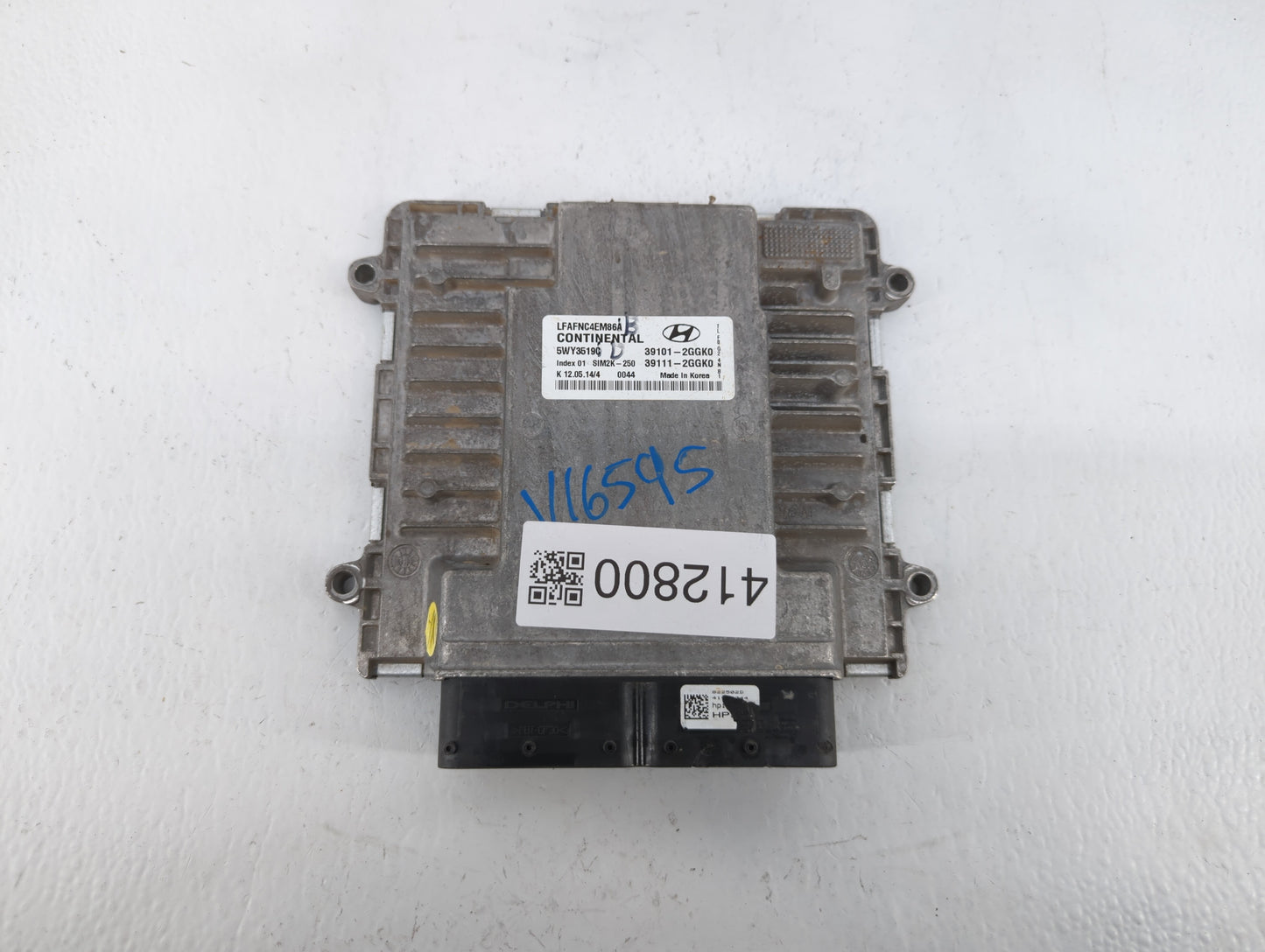 2015-2017 Hyundai Sonata PCM Engine Control Computer ECU ECM PCU OEM P/N:39101-2GGL1 39111-2GGL3 Fits Fits 2015 2016 2017 OE