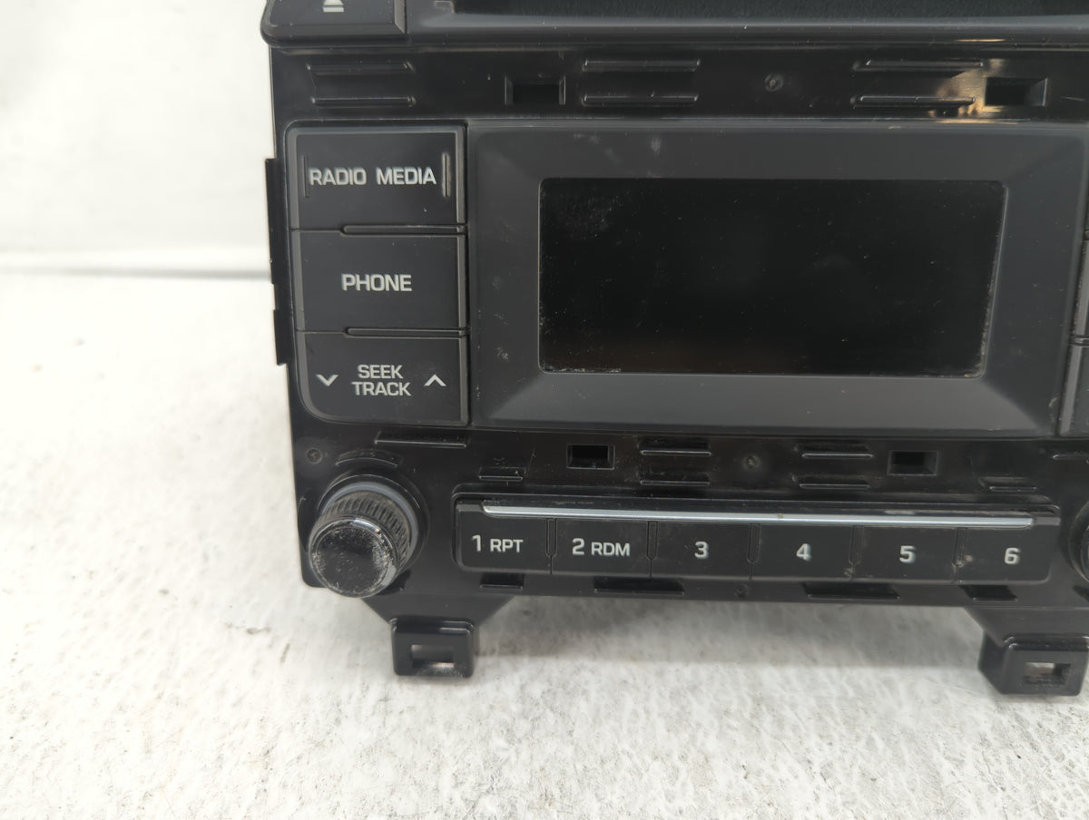 2015-2015 Hyundai Sonata Am Fm Cd Player Radio Receiver 412995 - Oemusedautoparts1.com