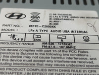 2015-2015 Hyundai Sonata Am Fm Cd Player Radio Receiver 412995 - Oemusedautoparts1.com