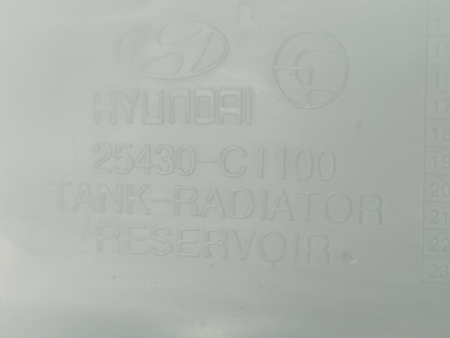 2015-2019 Hyundai Sonata Radiator Coolant Overflow Expansion Tank Bottle 414045 - Oemusedautoparts1.com