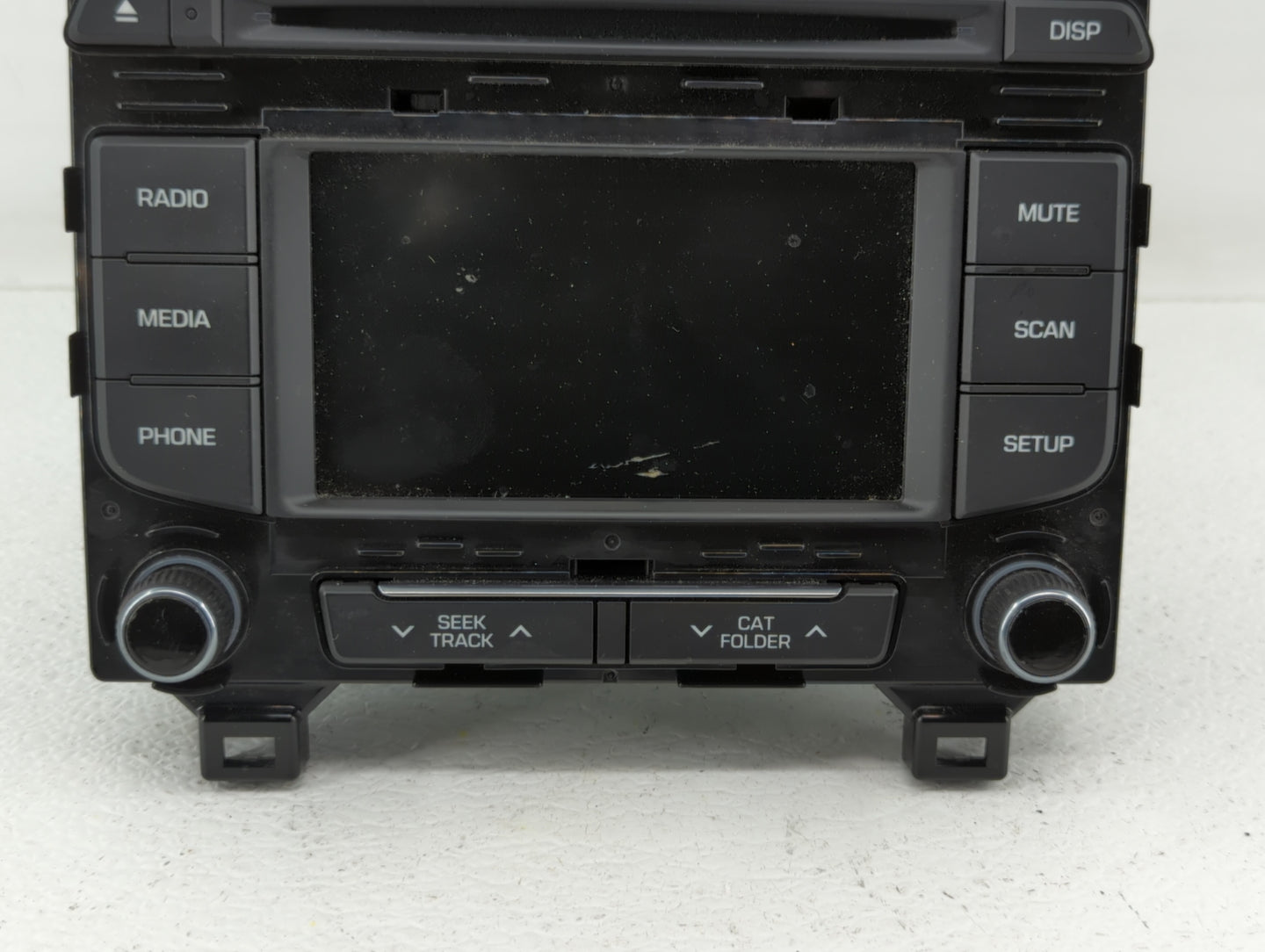 2015 Hyundai Sonata Radio AM FM Cd Player Receiver Replacement P/N:96180-C20004X Fits Fits 2017 2018 OEM Used Auto Parts - O