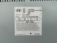 2015 Hyundai Sonata Radio AM FM Cd Player Receiver Replacement P/N:96180-C20004X Fits Fits 2017 2018 OEM Used Auto Parts - O