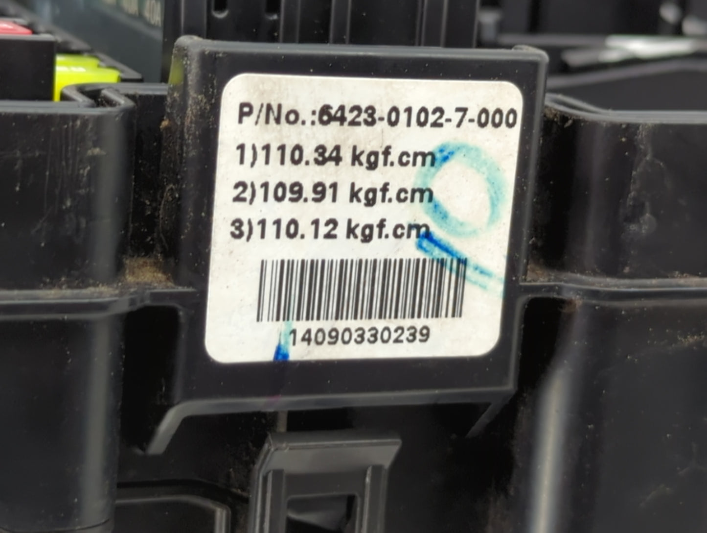 2016-2017 Hyundai Sonata Fusebox Fuse Box Panel Relay Module P/N:91271C2050LB 6423-0102-7, 91277C2570LC Fits Fits 2016 2017 