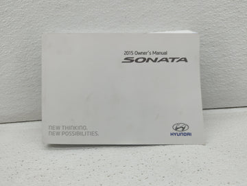 2015 Hyundai Sonata Owners Manual Book Guide OEM Used Auto Parts - Oemusedautoparts1.com