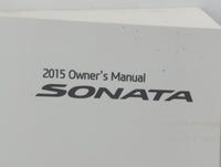 2015 Hyundai Sonata Owners Manual Book Guide OEM Used Auto Parts - Oemusedautoparts1.com
