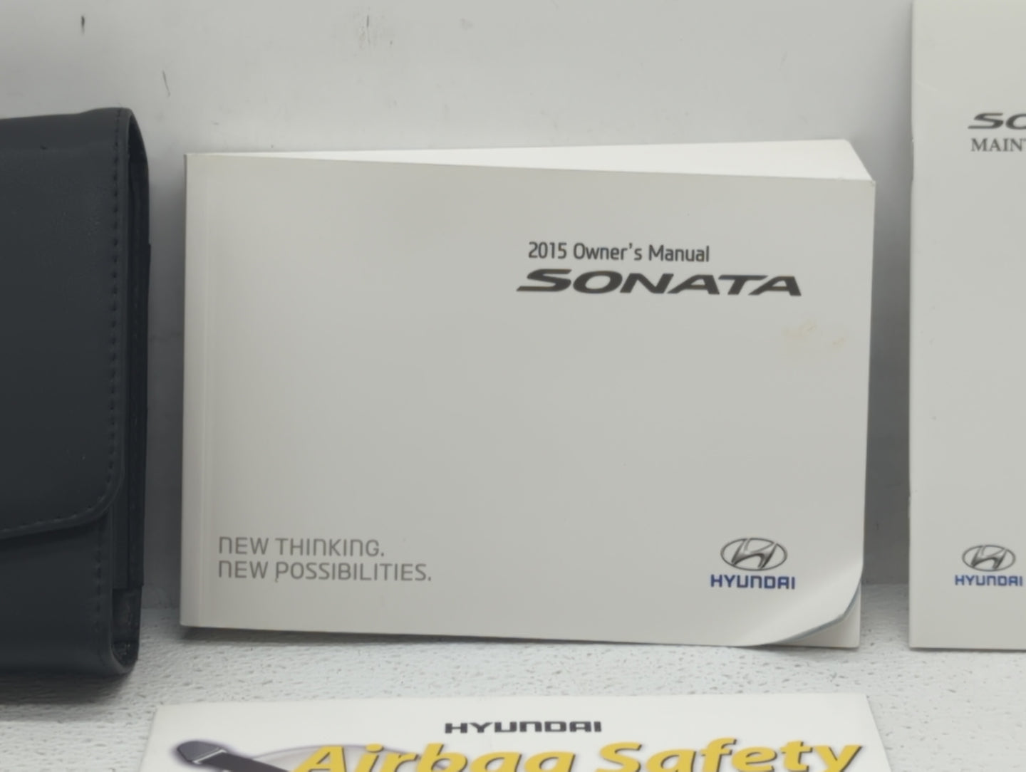 2015 Hyundai Sonata Owners Manual Book Guide OEM Used Auto Parts - Oemusedautoparts1.com