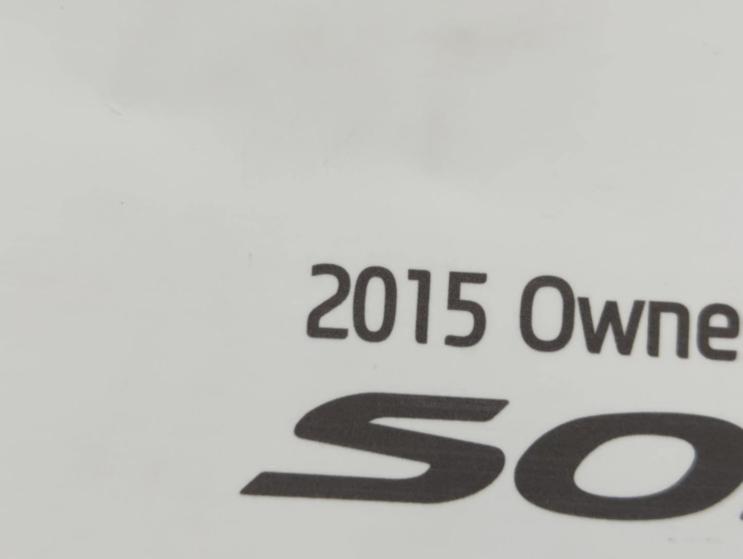 2015 Hyundai Sonata Owners Manual Book Guide OEM Used Auto Parts - Oemusedautoparts1.com