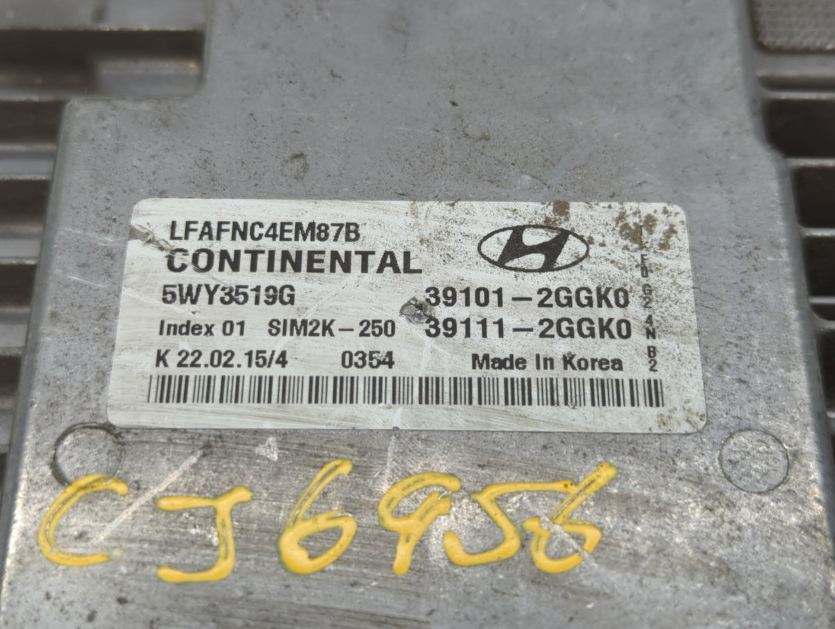 2015-2017 Hyundai Sonata PCM Engine Control Computer ECU ECM PCU OEM P/N:39101-2GGL1 39111-2GGL3, 39101-2GGL3 Fits 2015 2016