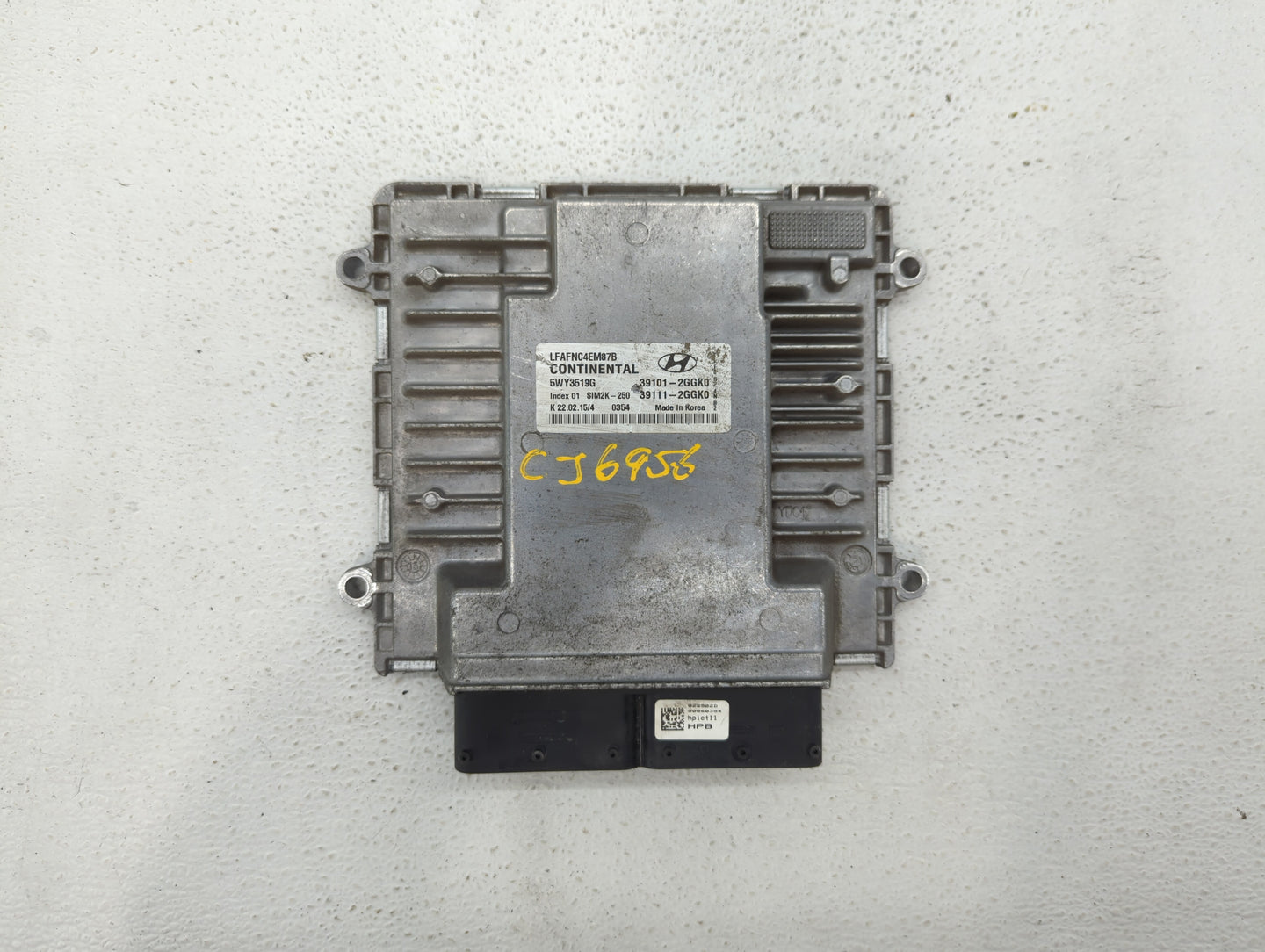 2015-2017 Hyundai Sonata PCM Engine Control Computer ECU ECM PCU OEM P/N:39101-2GGL1 39111-2GGL3 Fits Fits 2015 2016 2017 OE