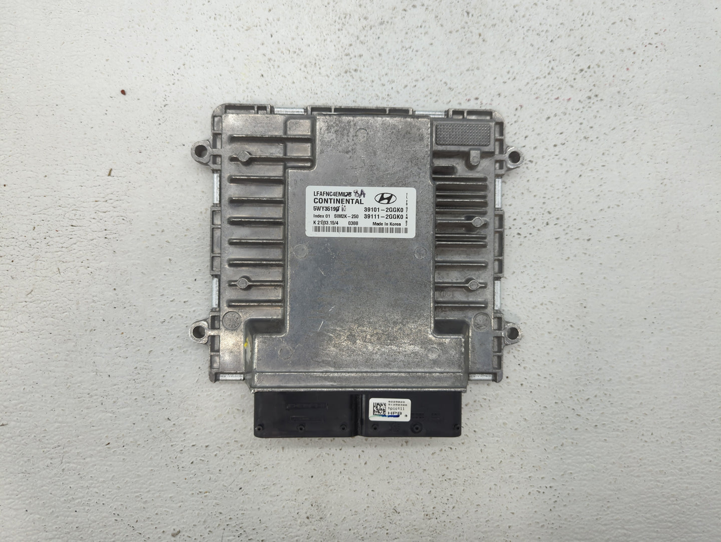 2015-2017 Hyundai Sonata PCM Engine Control Computer ECU ECM PCU OEM P/N:39101-2GGL1 39111-2GGL3 Fits Fits 2015 2016 2017 OE