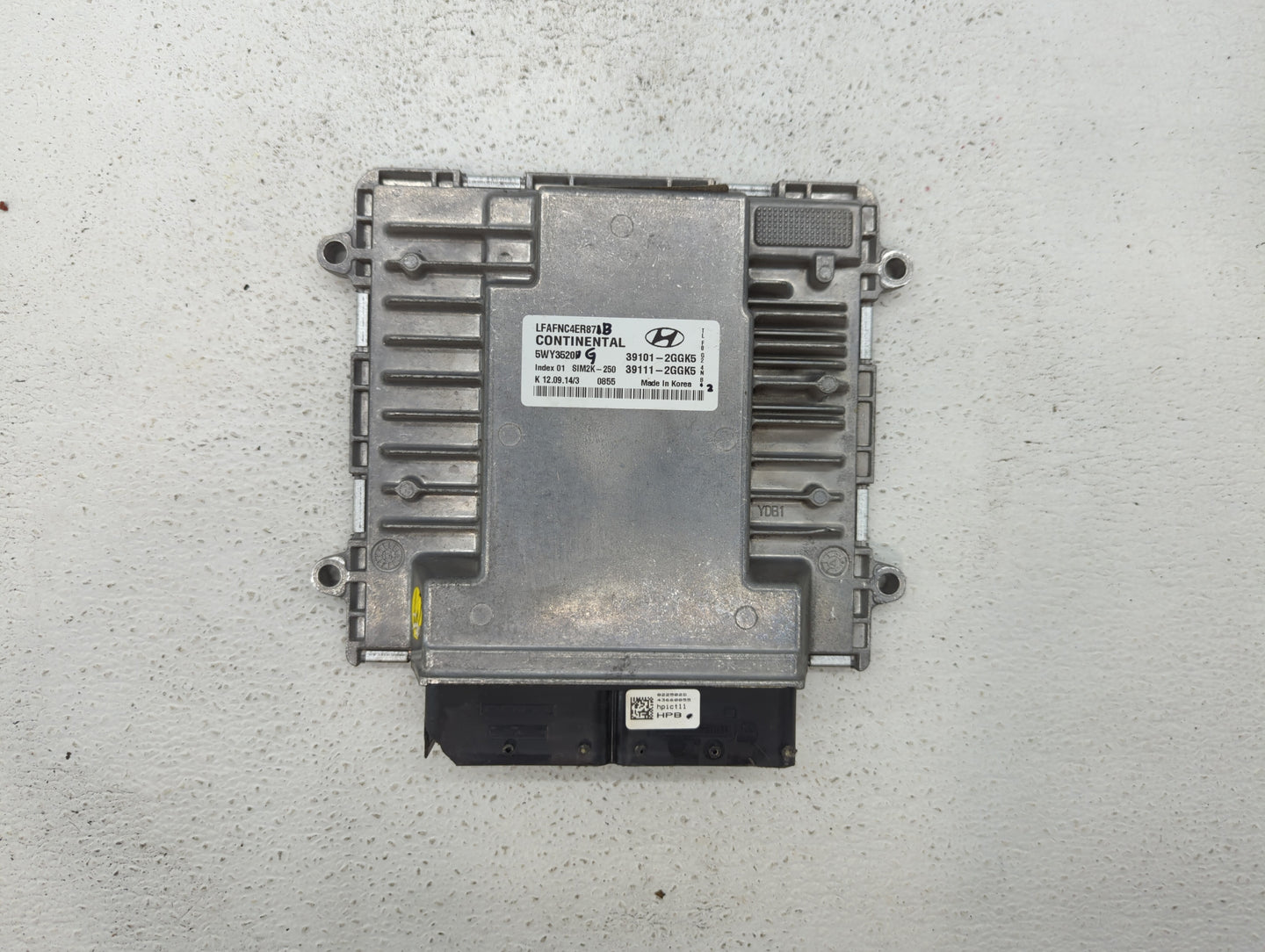 2015-2017 Hyundai Sonata PCM Engine Control Computer ECU ECM PCU OEM P/N:39111-2GGK5 39101-2GGK5 Fits Fits 2015 2016 2017 OE